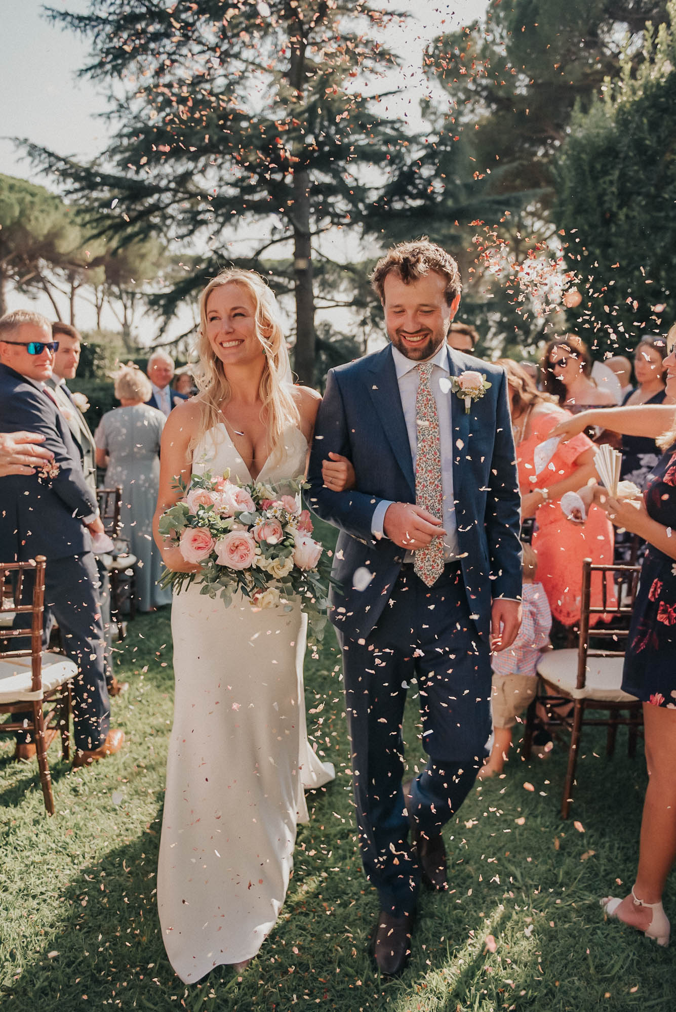 Emily & Matthew ♡ Auslandshochzeit in der Toskana